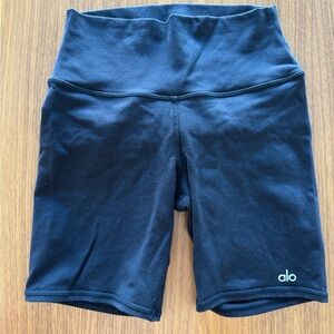 ALO Yoga Women's Black 5” Bike Shorts XS